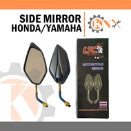 Side mirror carbon type titanium Long/short stem