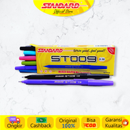 Standard Pen - ST009 Ceramic Ball 0.38 / 0.5 (Pulpen Ballpoint Alat Tulis Pena Pen)