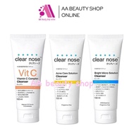 ส่งฟรี โฟมล้างหน้า เคลียร์โนส Clear nose Acne Care Solution Cleanser / Bright Micro Solution Cleanse