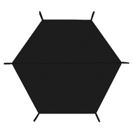 6/8/10ft Trampoline Cover Waterproof Trampoline Shade Cover Trampoline Sunshade Accessories for