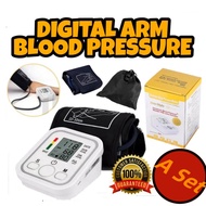 Portable Blood Pressure Monitor Household Sphygmomanometer Arm Band Type Digital Blood Pressure Mete