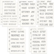 128 Pieces Cash Envelope Label Sticker Cash Envelope System Budget Stickers Budget Planner Vinyl Sti