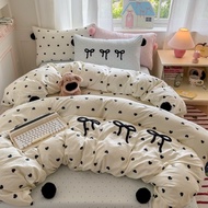 SOFT, COOL 4-PIECE COTTON BEDDING COVER SET | CLOUD BEDDING