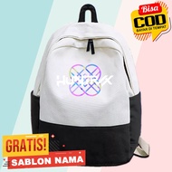 Huntrix Kpop Demon Hunter Logo Kids Backpack Huntrix Kpop Demon Hunter Logo School Backpack