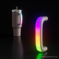 6 Colors LED Light-Up Tumbler Handle for Stanley 40oz/30oz, Comfortable Water Bottle Handle for Stan