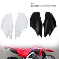 LINGQI RACING Motorcycle CRF 110 125 Side Fender Mudguard Plastic Parts For Honda CRF110 CRF125 Off