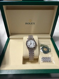 Rolex Datejust 31mm Stainless Steel jubilee strip 勞力士 31mm 珠帶 白色錶盤