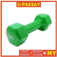 3KG Dumbbell 4kg Dumbbell 3KG Dumbell 4KG Dumbell Hexagon Weight Training Workout Exercise女士哑铃 健身哑铃