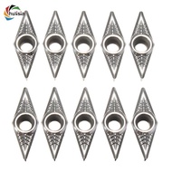 [chulisia] Lots 10 VCGT160408-AK H01 / VCGT332-AK H01 Inserts for   Quality Aluminum