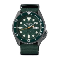 [Watchspree] Seiko 5 Sports Automatic Green Nylon Strap Watch SRPD77K1