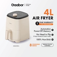 Gaabor 4L Air Fryer Oven Smart Heating 360 Hot Air Circulation AF40M-BK03A/WH01A