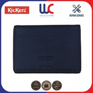 Kickers Premium Cowhide Leather Card Holder With Notes Compartment Small Purse Wallet 1KIC 87253