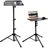 Projector Stand, Portable Laptop Tripod Stand, Detachable DJ Device Stand, The Outdoor Computer Desk Stand with Adjusted