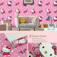 KUROMI DIAMOND MOTIF WALLPAPER SIZE 7 TO 8 M AND 45 CM WIDTH PVC MATERIAL