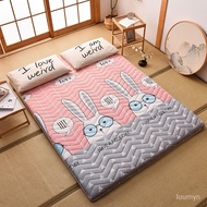 Mattress Cushion Tatami Mattress1.5Rice1.8Rice Bed Foldable Simple Dormitory Mattress Floor-Laying Mattress