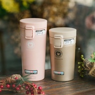 Japan ASVEL Stainless Steel Thermos Cup Female Portable Pop-up Lid Coffee Cup Couple Light Luxury Fa