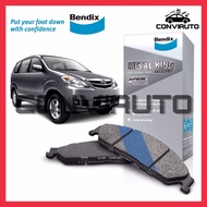 TOYOTA AVANZA RUSH F601 SUZUKI APV 1.5 FRONT BENDIX METAL KING TITANIUM BRAKE PAD (DB1460MKT) | CONV
