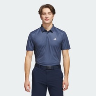 adidas Golf Core Allover Print Polo Shirt Men Blue JF8852