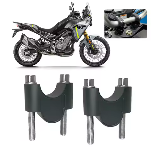 For CFMOTO 450MT 450 MT 800MT Handlebar Risers Up Motorcycle Accessories MT450 2024 Clamp Mount Hand