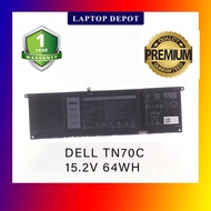 READY STOCK Dell Latitude 3320, 3420, 3520 TN70C BATTERY