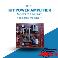 Kit Power Amplifier Mono 3 Tingkat Murah Box 1000 Watt Kucing Meong Jals