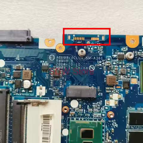 ACLU3/ACLU4 NM-A361 Laptop Motherboard for Lenovo G50-80 Notebook Mainboard CPU I3/I5 GPU R5 M330 2G