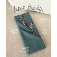 LINEN NAPKIN 50x50 | Restaurant napkin | Cafe napkin | Hotel napkin