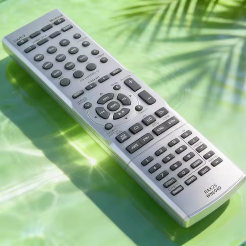 RAX25 WV50040 Replacement Remote Control for Yamaha Audio Receivers R-S500 R-S700 R-S500BL R-S700BL 