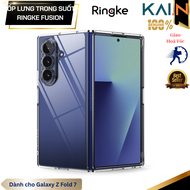 Ốp lưng trong suốt cho Samsung Galaxy Z Fold 7/ Z Fold 6 RINGKE Fusion chính hãng Hàn Quốc