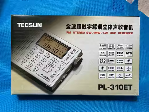 NEW Tecsun PL310ET Portable Radio Digital Demodulator Full Band FM/AM Stereo Receiver TECSUN PL-310