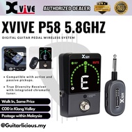 Xvive P58 5.8GHZ Digital Guitar Pedal Wireless System