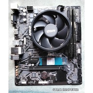 COMBO SET RYZEN 5 5500 + GIGABYTE A520M K + RAM 16GB DDR4 + M.2 256GB SOCKET AM4
