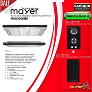 BUNDLE A DEAL - MAYER Kitchen Induction Hob + Gas Hob + 90cm Cooker Hood + PWP Oven