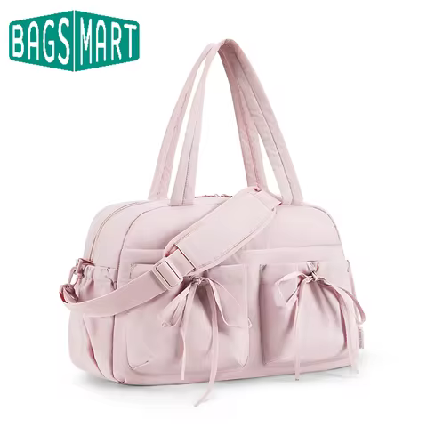 BAGSMART Large Capacity Travel Bag Designer Commuting Women's Bag Handbags Crossbody Shoulder Bag fo