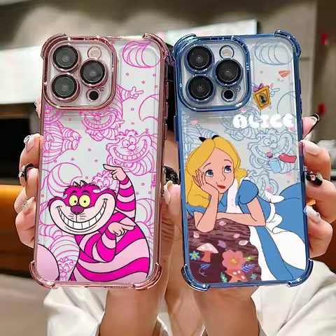 Disney Alice in Wonderland For Xiaomi 15 15T 14 13 POCO F8 F7 M7 X7 X6 X5 X3 Mi 15 14T Redmi 14C 13C