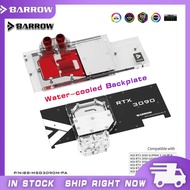 BARROW 3080 3090 Water Block Active Backplate Block สำหรับ MSI RTX 3090 3080 GAMING X TRIO Water Cooling Backplane BS-MSG3090M-PA B