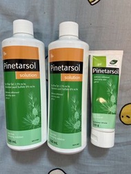 Pinetarsol Solution & Gel for 湿疹 itch 含天然松焦油 舒緩痕癢炎症 eczema 皮得露潔膚凝膏 skin moisturiser bath