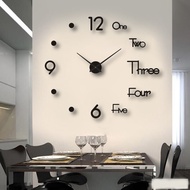 Living Room Art Wall Clock Creative Luminous Wall Clock diy Clock Art Wall-Free Clock Modern Minimalist Clock Wall Sticker