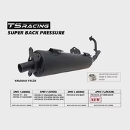 TS RACING BACK PRESSURE EXHAUST Y15ZR LC135 Y16ZR 135LC Y15 EKZOS RACING CUTTING BACK PRESSURE 28MM 