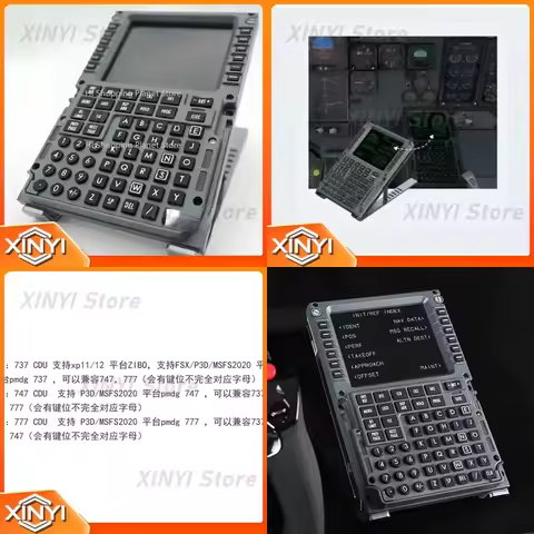 FMC Flight Management Computer Simulator for Boeing 737 747 Route Planning Navigation Training Tool