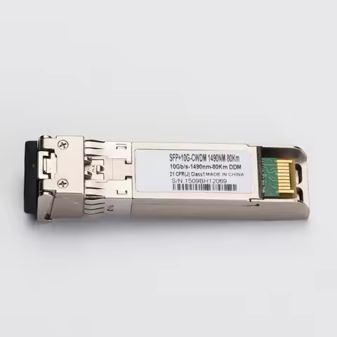 10G CWDM Sfp+ Optical Transceiver Module; 1270nm/1610nm 10km 40km 80km; for MUX and DEMUX 4 8 10 cha