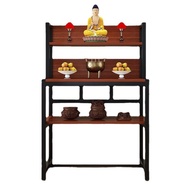 Simple Altar Buddha Shrine Home Guanyin Bodhisattva God of Wealth Worship Table Altar Shrine Table B