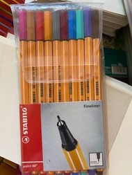 Stabilo point 88 fineliner 簽字筆 20色
