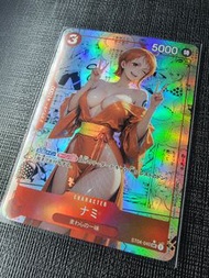 【Fancard】#海賊王 #ONE_PIECE #航海王 #TCG #OPCG 自製高質鐳射閃卡 ST04-040 SR 異畫 漫畫 ナミ Nami 和服娜美 -SPパラレル- ＜觀賞用＞ #DDc