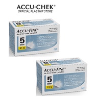 Accu-Fine Insulin Pen Needles 31G (0.25mm)x5mm 2x100s (exp 2030/10/01)