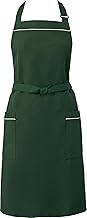 Albe ARBE T7924 C-62 Apron, Chest Cover, Neckband, Pocket, Durable, Easy to Move, For Food and Drink
