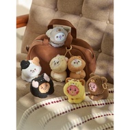 GANTUNGAN BT 21 More Fluffy Keychain BT S Plush Bag Hanger Unoff BT-21