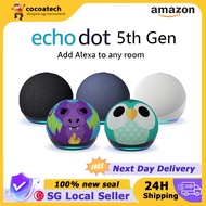 AMAZON Echo Dot 5th Gen 2022 All New Smart Bluetooth Speaker with Alexa Echo Dot Kids [Next Day Deli