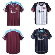 1999-2001 West Ham United retro away. Second Away Football Shirt 99-01 Retro Shirt