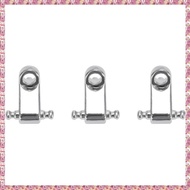 (MZTA) 6 Pcs Electric Guitar Roller String Tree String Retainer - Silver